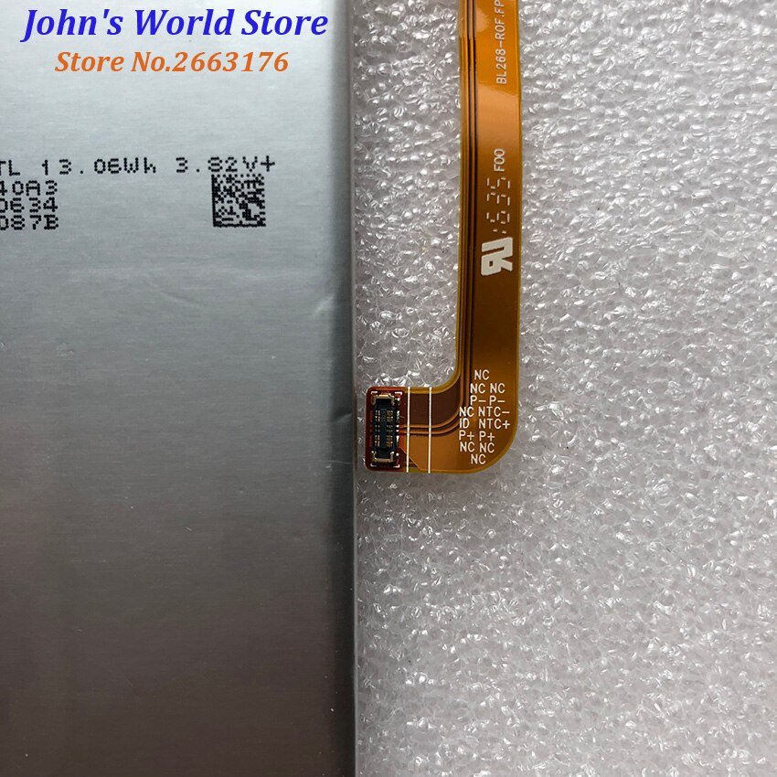 Für Lenovo 3500Mah BL268 Original Batterie Ersatz für Lenovo ZUK Z2 Z2131 Smart Handy