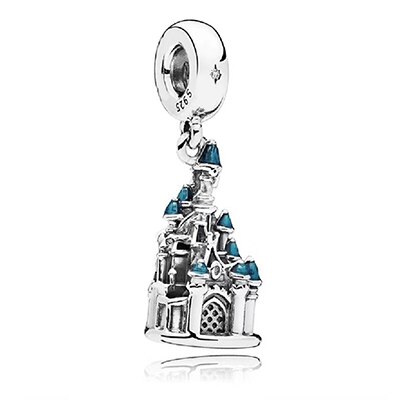 2019 NUOVO 100% 925 Argento Bella Bicicletta Romantico Giorno di san valentino del Regalo di Fascino del Fiocco di Neve Castello In Rilievo Collezione In Edizione Limitata: 12