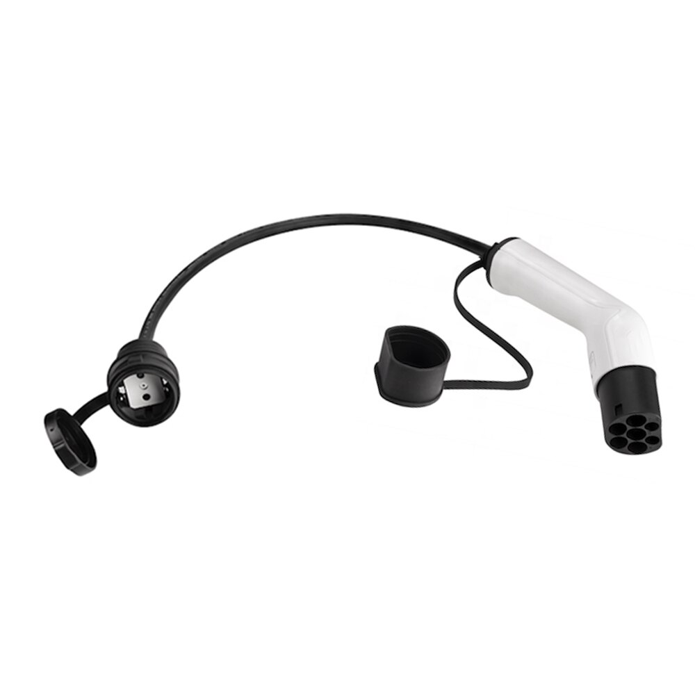 Electric Car Charger EV Charging Cable 16A Type 2 Charging Side Plug to Schuko Socket EV Charging adapter