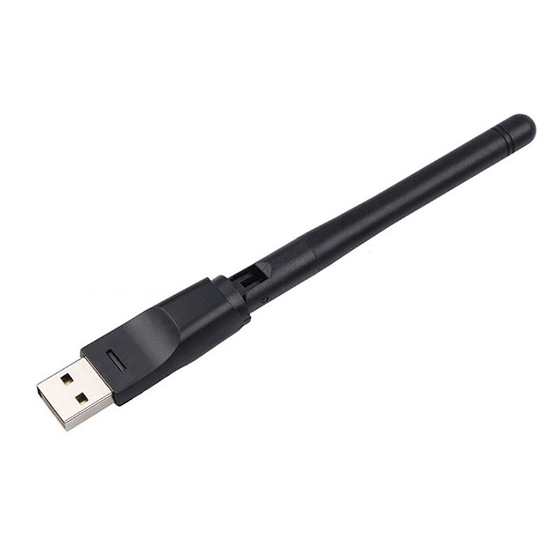 7601-2DB Wireless Network Card, 150M Portable USB Wireless Network Card Compatible with Windows and Linux Systems