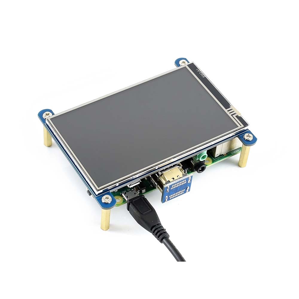 4inch Resistive Touch Screen IPS LCD (Type H) 480x800 HDMI interface for Raspberry Pi