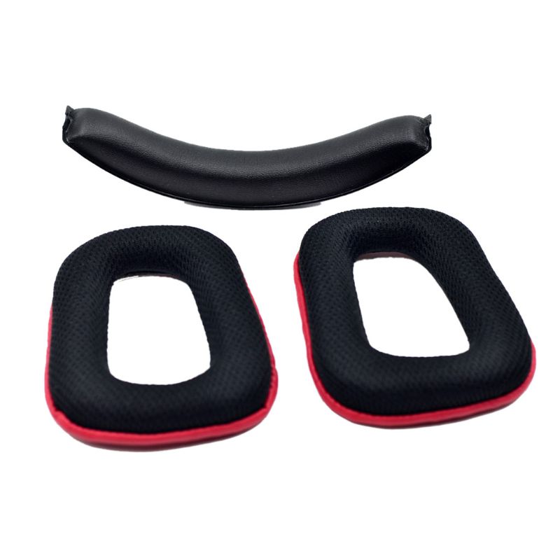 Voor Logitech G35 G930 G430 F450 Headset Vervanging Hoofdband Oor Pad Set U1JA: red