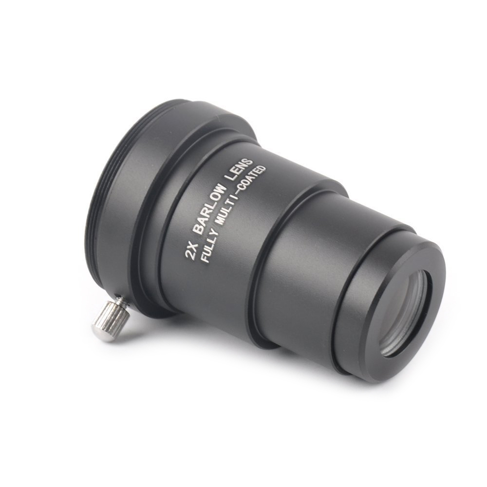 AQUILA 1.25 Inch 2x Volledig Blackened Metalen Barlow Lens-Accepteren 1.25 inch Filters-ook Kan Worden Gebruikt voor astronomische Fotografie