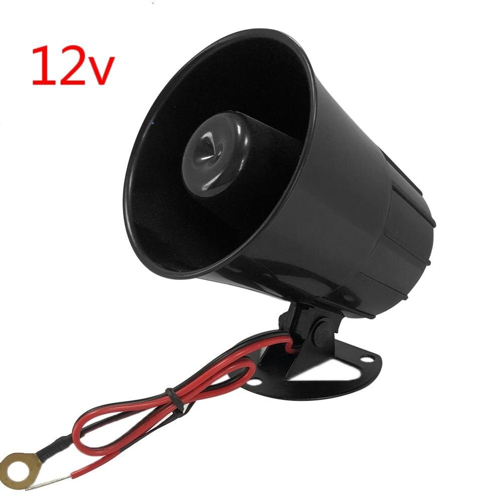 Portable Alarm Siren Universal Outdoor Personal 125dB Loud Warning Car Ornaments for Car Auto Motorcycle Truck 12V 24V: 12v