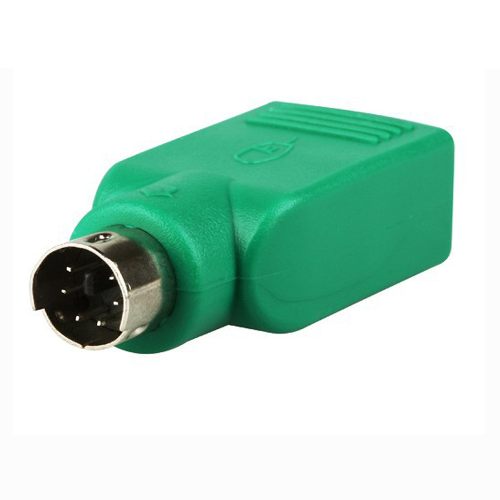Adaptador USB hembra para PS2 PS/2 macho, teclado para conversor de ratón, 5 uds.