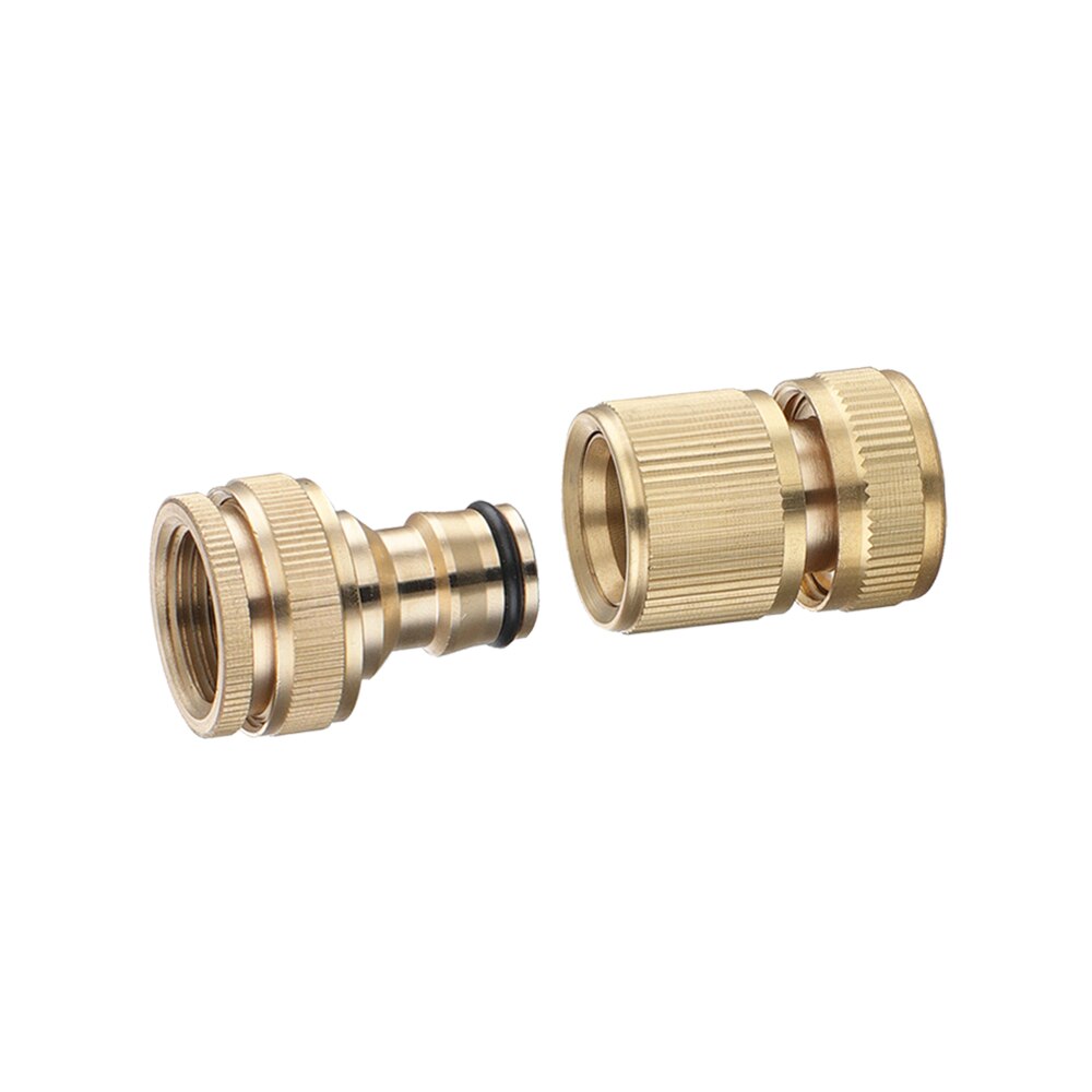Hogedrukreiniger Adapter Koperen Auto Wasmachine Water Connector Quick Verbinding Tuinslang Pijp Montage