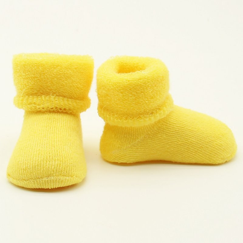 Bebé niñas niños recién nacido bebé invierno botas calientes niños pequeños calcetines de algodón suave botines zapatos de cuna 13: Y