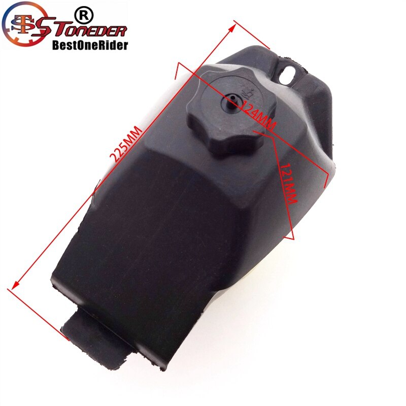 STONEDER Plastic Gas Petrol Fuel Tank For 2 Stroke 47cc 49cc Chinese Mini Moto Quad 4 Wheeler Dirt Bike Minimoto Kids ATV