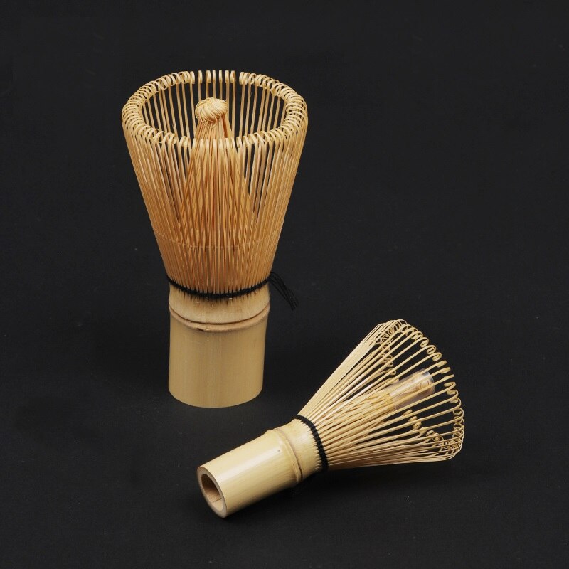 Japanese Ceremony Bamboo Whisk Traditional Scoop & Tea Spoon Green Tea Chasen Brush Kitchen Tools Green Tea Sets Accessories