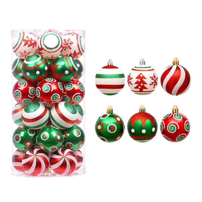 Wall Bal Kerstbal - 10 cm van glas