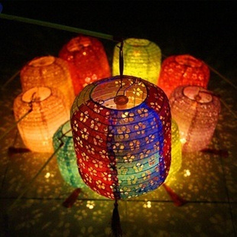 8-10-12-14-16Inch Chinese Style Hollow Paper Lanterns Wedding Paper Party Decoration Supplies Children DIY Lanterns
