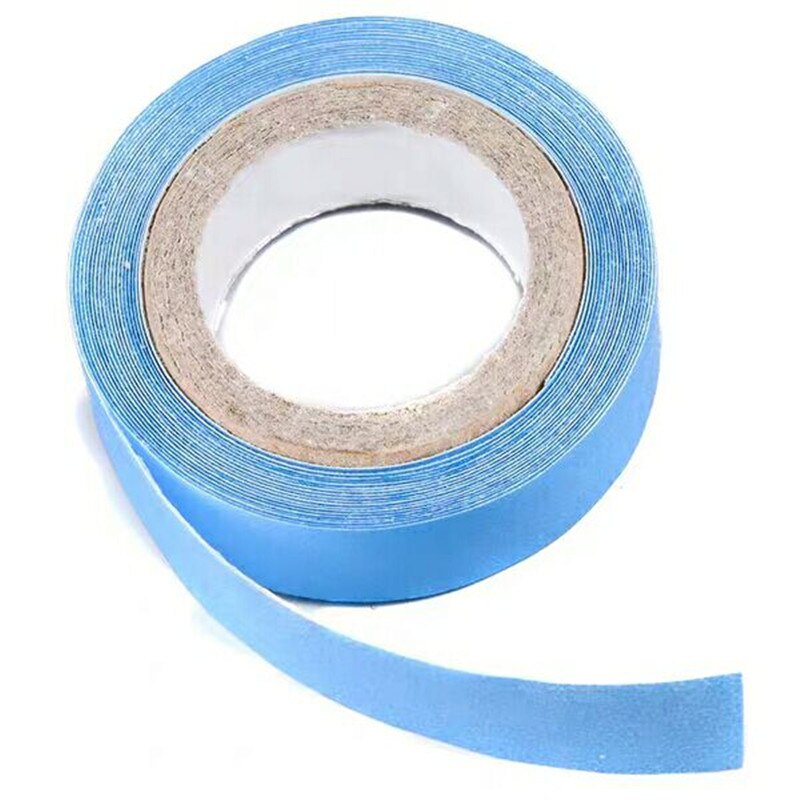 2 Rolls 3 Yards Blue Lace Front Ondersteuning Tape Voor Pruik Toupet Tape Waterdichte Dubbele Plakband Voor Tape haarverlenging