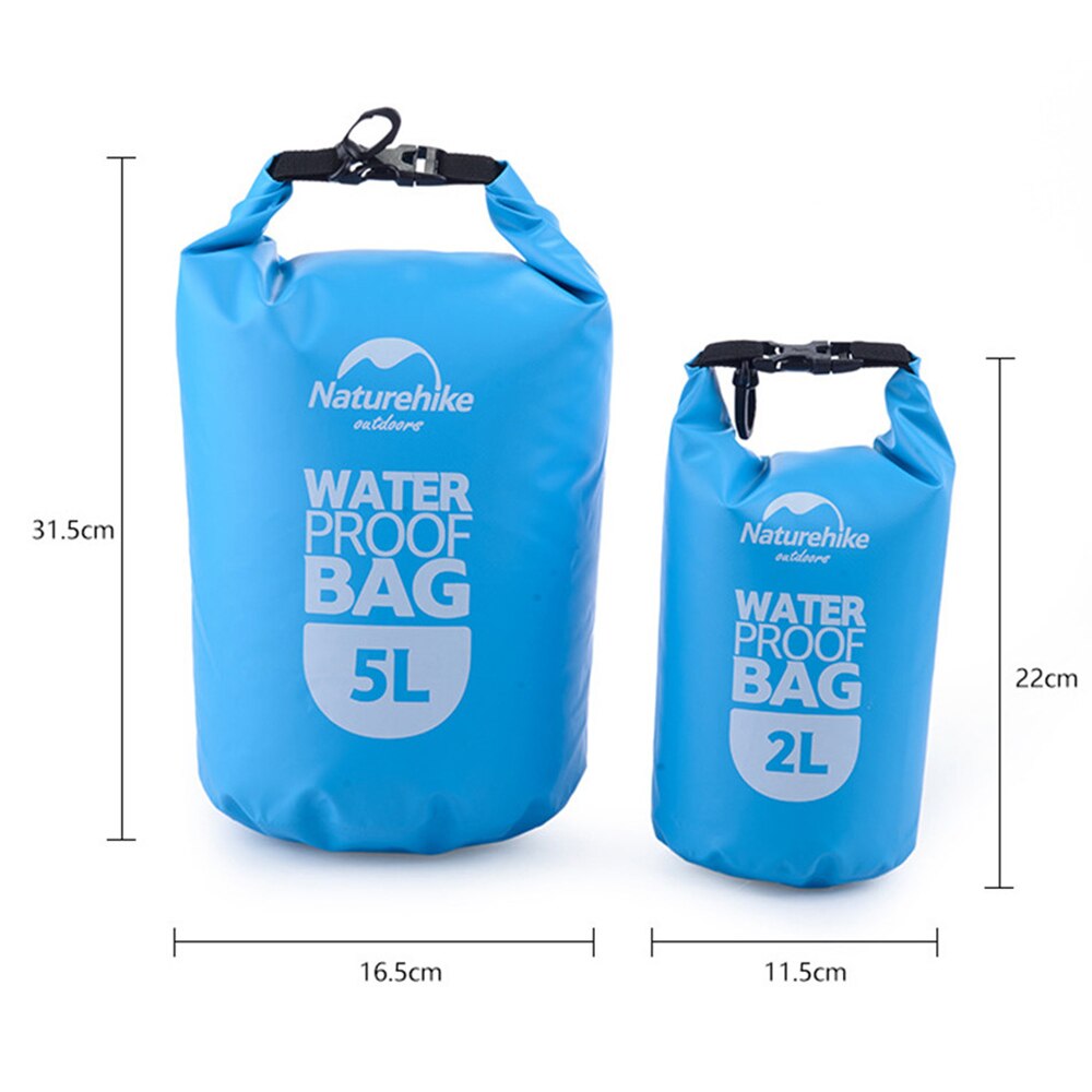 2l 5l reisesurfingvesker mobiltelefon vanntett veske utendørs bading elverafting bag strand vannforseglet veske veske deksel