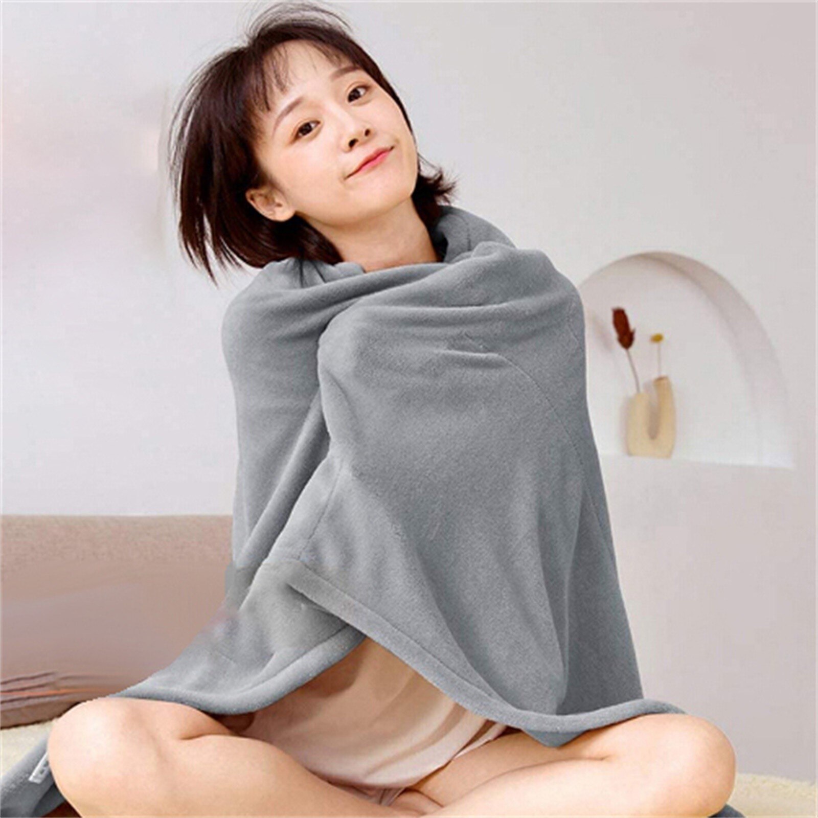 4# Usb Electric Heating Blanket Flannel Material Washable Cold Proof Electric Blankets Electric Heating Blanket Warmer Heater