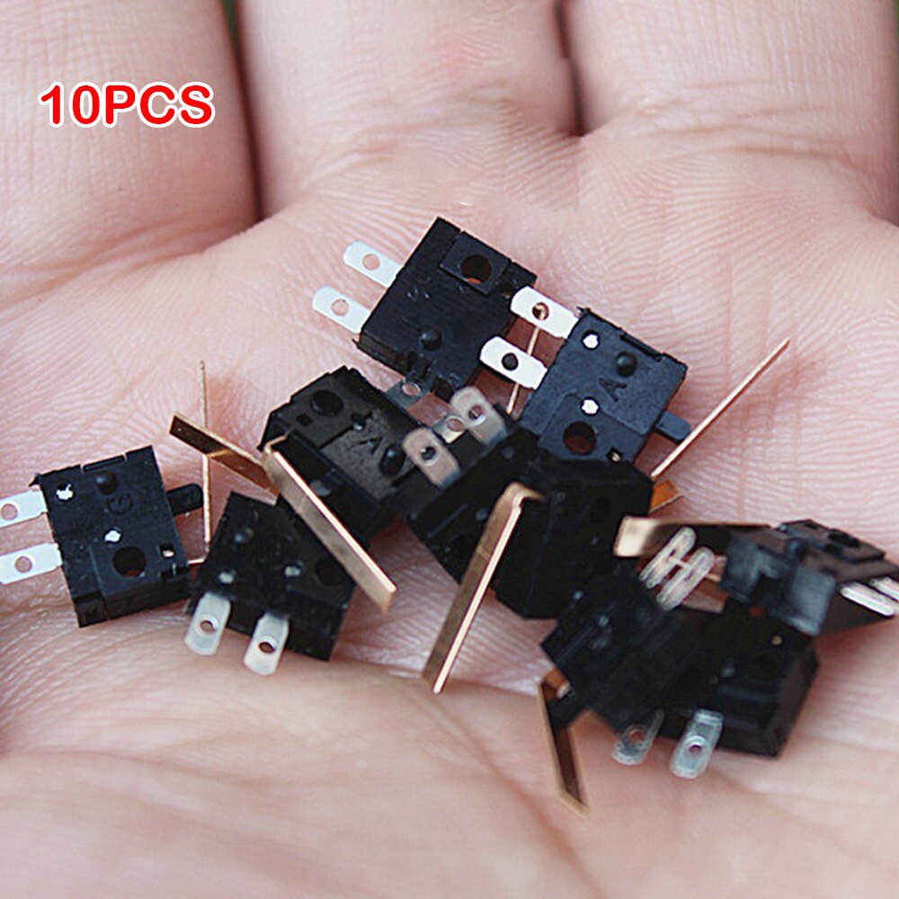 10PCS Micro Switches Small Mini Limit Switch Momentary Push Button Switch Normally Open N/O Low Price Switches