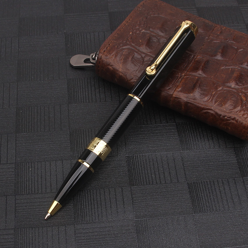 Edición de escritor, bolígrafo Rollerball, pluma estilográfica, Metal de negocios, Popular, de escritura para adultos, escuela y oficina: Rojo / Multicolor
