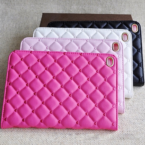 Strik imitatieleren smart case standaard cover voor ipad 2 3 4 5 air 2 mini 1 2 3 4