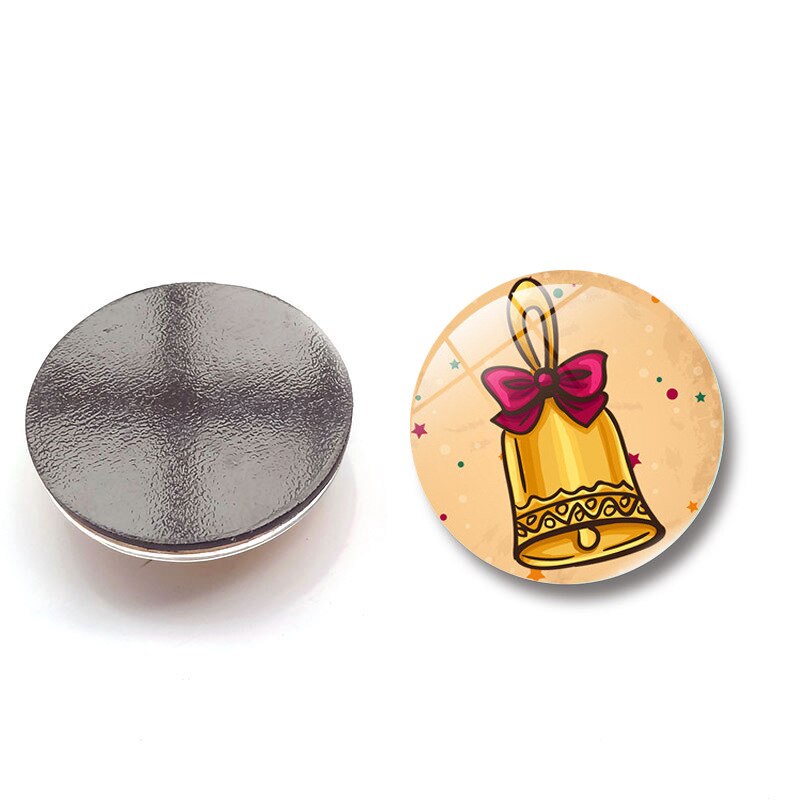 10 stk jule køleskabsmagnet køleskabsmagneter opslagstavle glas cabochon klistermærker indretning børn besked holder boligindretning