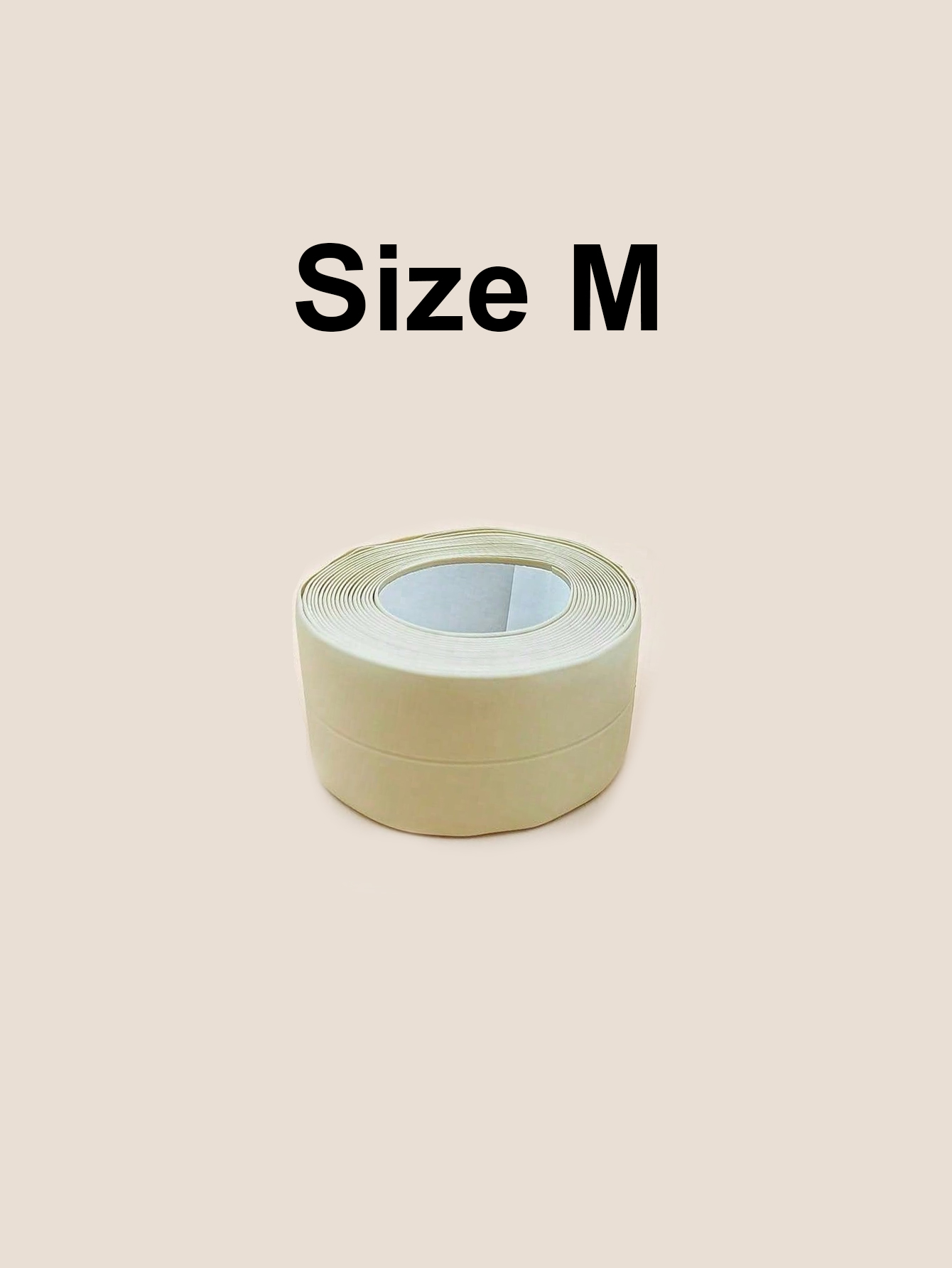 Shower Bath Sealing Tape Strips Pvc Self Adhesive Waterproof Wall Sticker for Bathroom Kitchen Seal Caulk Strip Sink Mold Proof: YELLOW