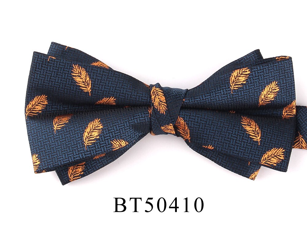 Pajarita Floral para hombre y mujer, corbatas de Cachemira para adulto, trajes para hombre, pajarita para , boda, pajaritas con patrón de animales: BT50410