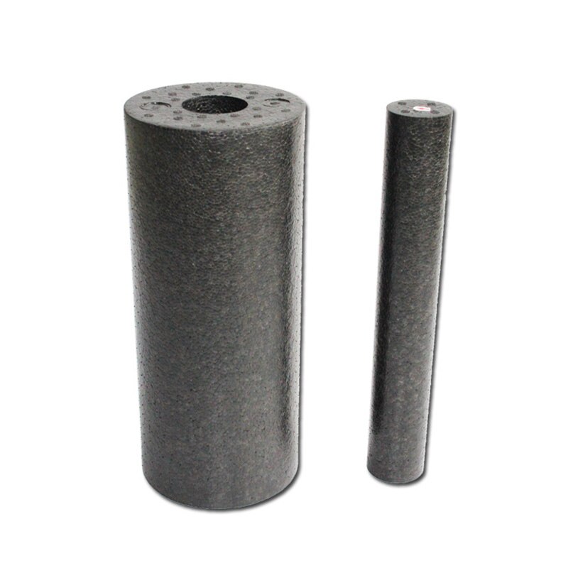 2 stks/set 33x14 cm EPP Schuim Roll Hoge Fitness Massage Roller Oefening Balans Yoga Baksteen Blok Gym Apparatuur zwart Sport