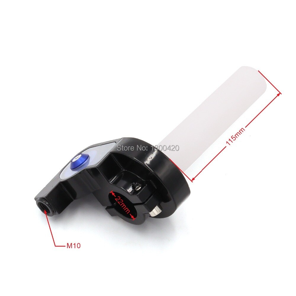 Transperent Throttle Quick Twist Grip &amp; Dual Cable &amp; Pro Tapter Handle Grip for TTR CRF KLX Dirt Pit Bike