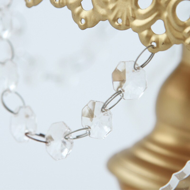 Round Metal Cake Holder Cake Stand Cupcake Dessert Display for Tea Party Wedding Kitchen,Dining & Bar TB