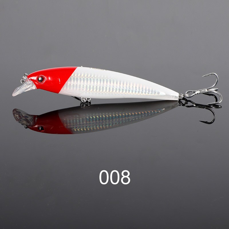 NOEBY Trolling Long Casting Minnow Fishing Lure 140mm 39g Floating Artificial Hard Bait for Sea Freshwater Fishing Tackle Lures: Matcha color