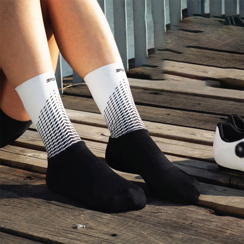 Delle Donne degli uomini di Anti Slittamento Calzini di Calcio In Nylon Traspirante Esercizio All'aperto di Basket In Esecuzione Calzini Da Calcio Senza Soluzione di Continuità Calze Da Trekking