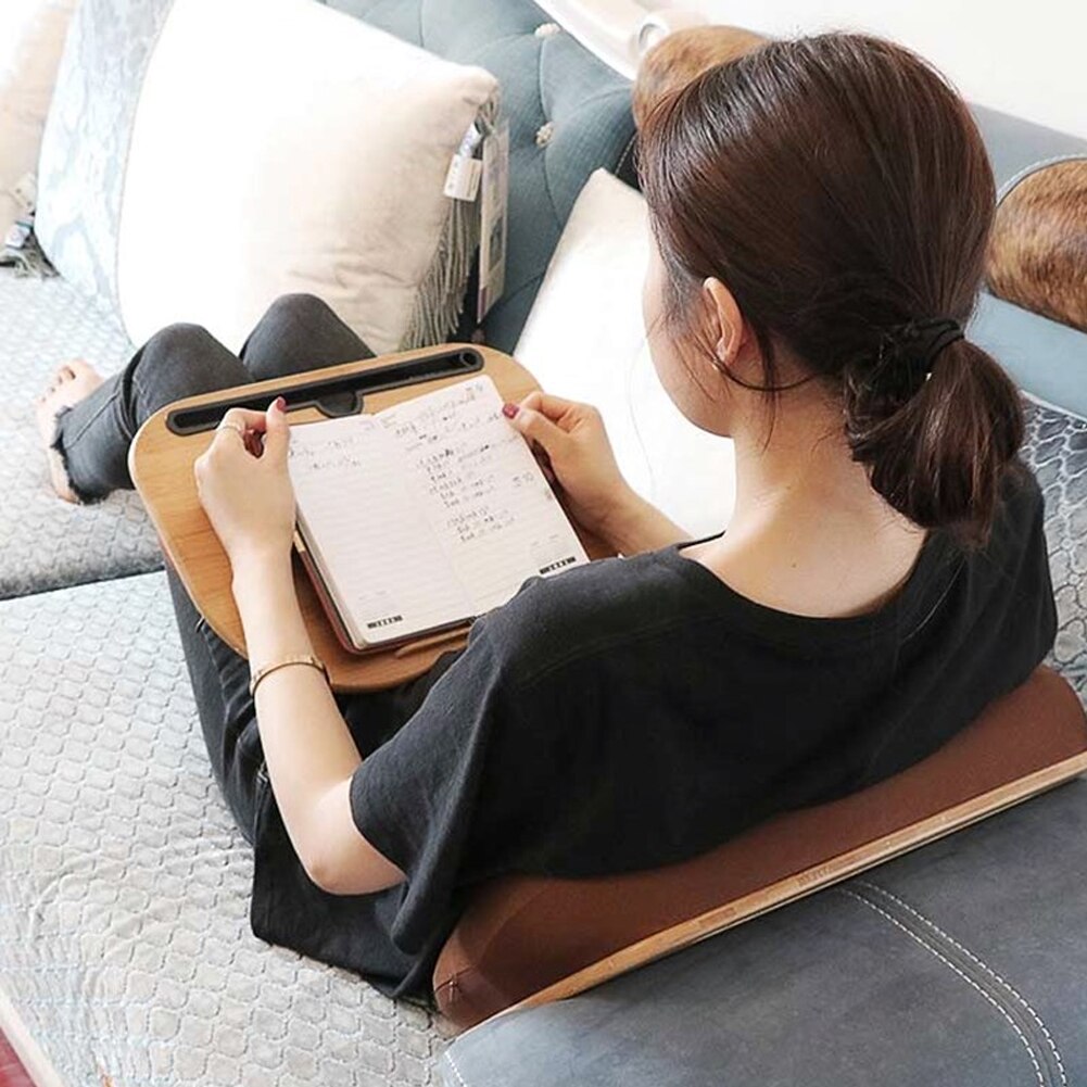 Outdoor Kids Study Multifunction Travel Eating Students Stand Laptop Desk Bedroom Home Portable Table Convenience Reading