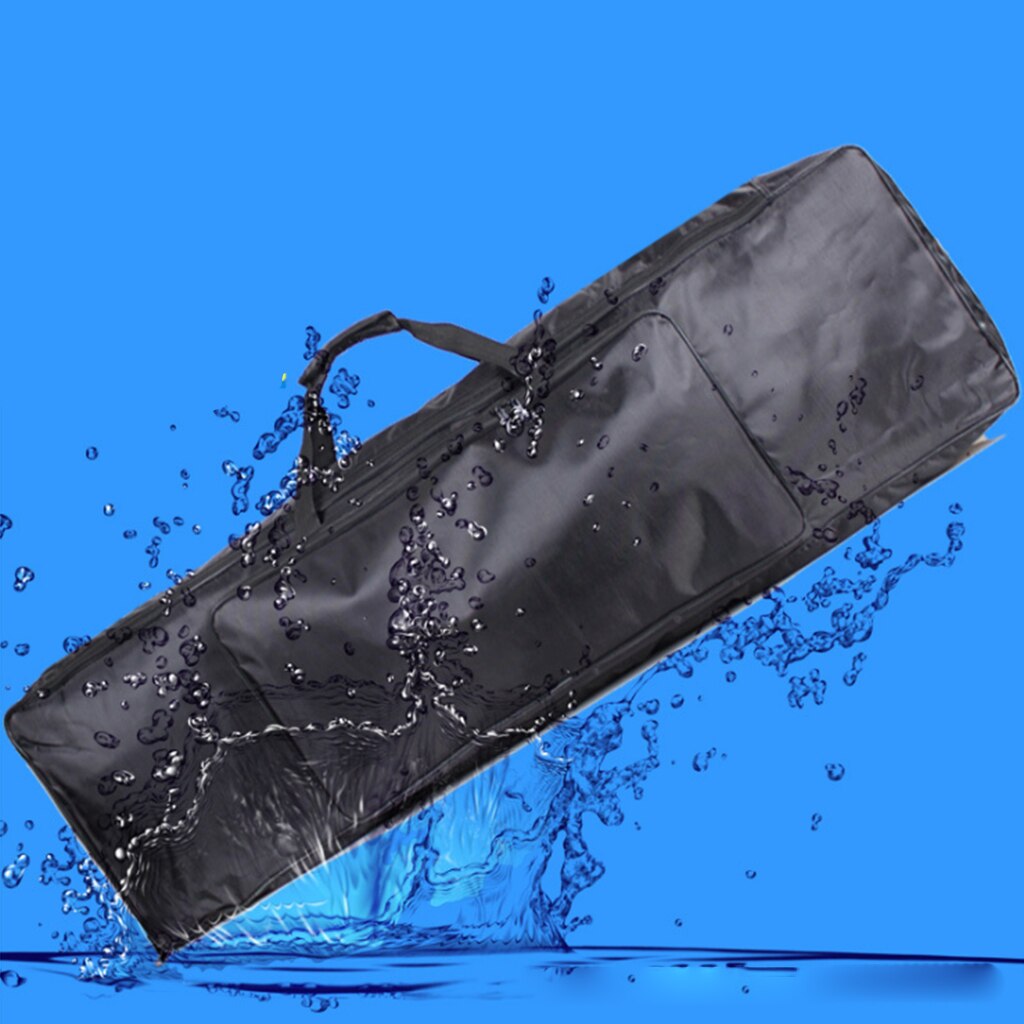 World Rhythm Toetsenbord tas met draagriem - 88 sleuteltoetsenbord/digitale piano gewatteerde tas - 1460 x 388 x 175mm
