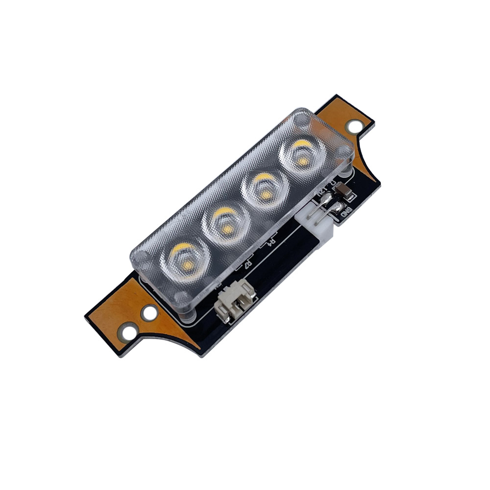 4 LEDs warm light for camera light module