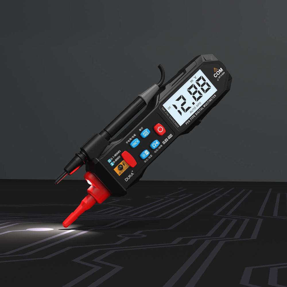 Xiaomi DUKA LCD Digital Multimeter Pen Sound Light Screen Alarm Non-contact Detection Tester Meter High Precision Multimeter