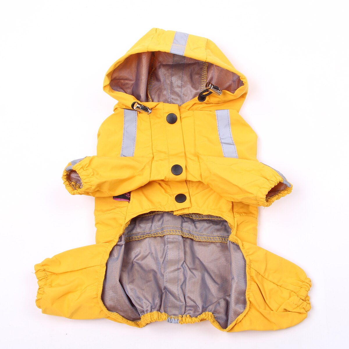 Dogs And Cats Reflective Raincoat Jumpsuit Pet Puppy Coat Jacket Windbreaker Apparel 4 Sizes 3 Colours