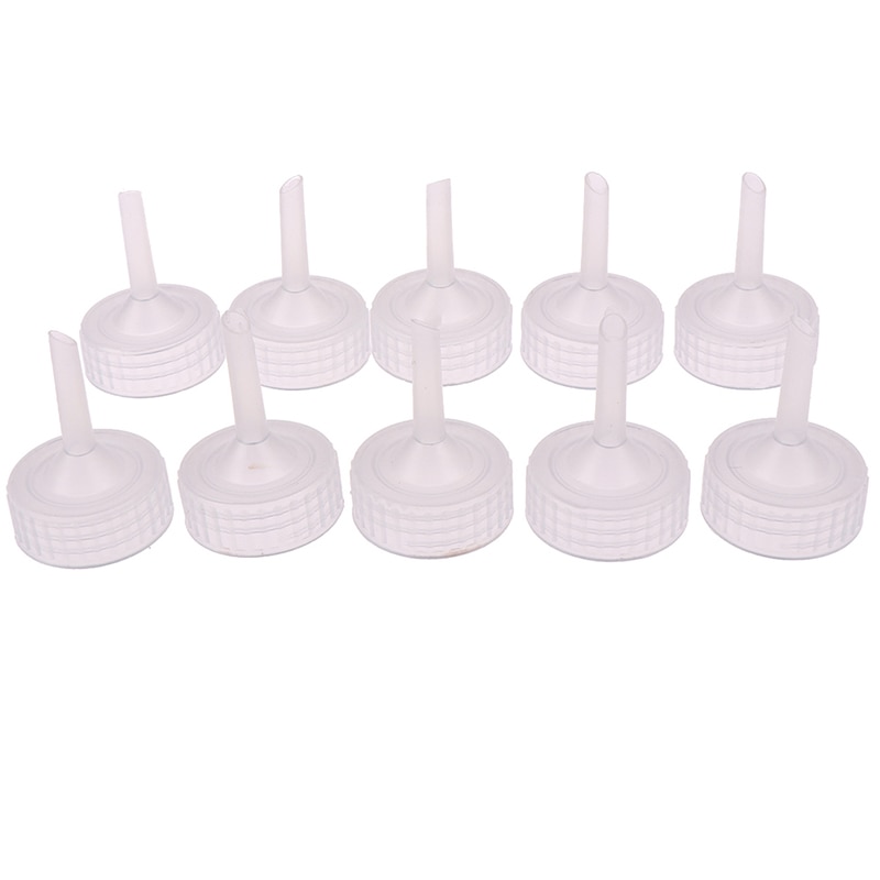 10 STUKS Aquarium Pekel Garnalen Incubator Cap Artemia Hatcher Accessoires DIY Fles Systeem Regulator Valve Kit Dierbenodigdheden