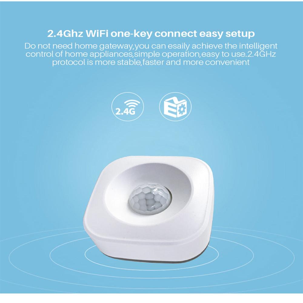WIFI PIR Sensor Motiong Sensor Smart life Tuya APP woreless Wifi controlled security system