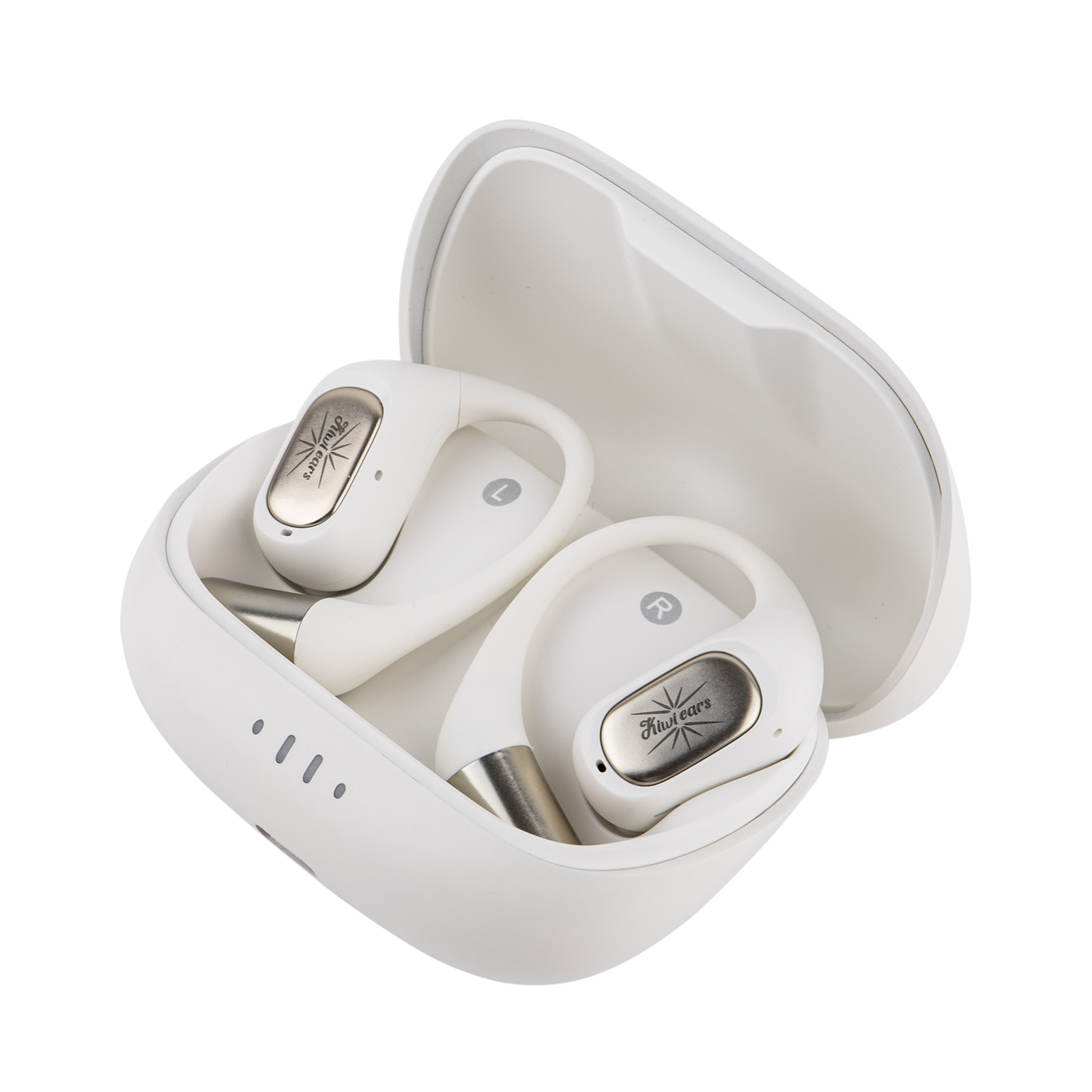 Kiwi Ears Attiva Bluetooth OWS-Ohrhörer, fortschrittliche kabellose Bluetooth 5.4-Kopfhörer mit langlebigem Akku