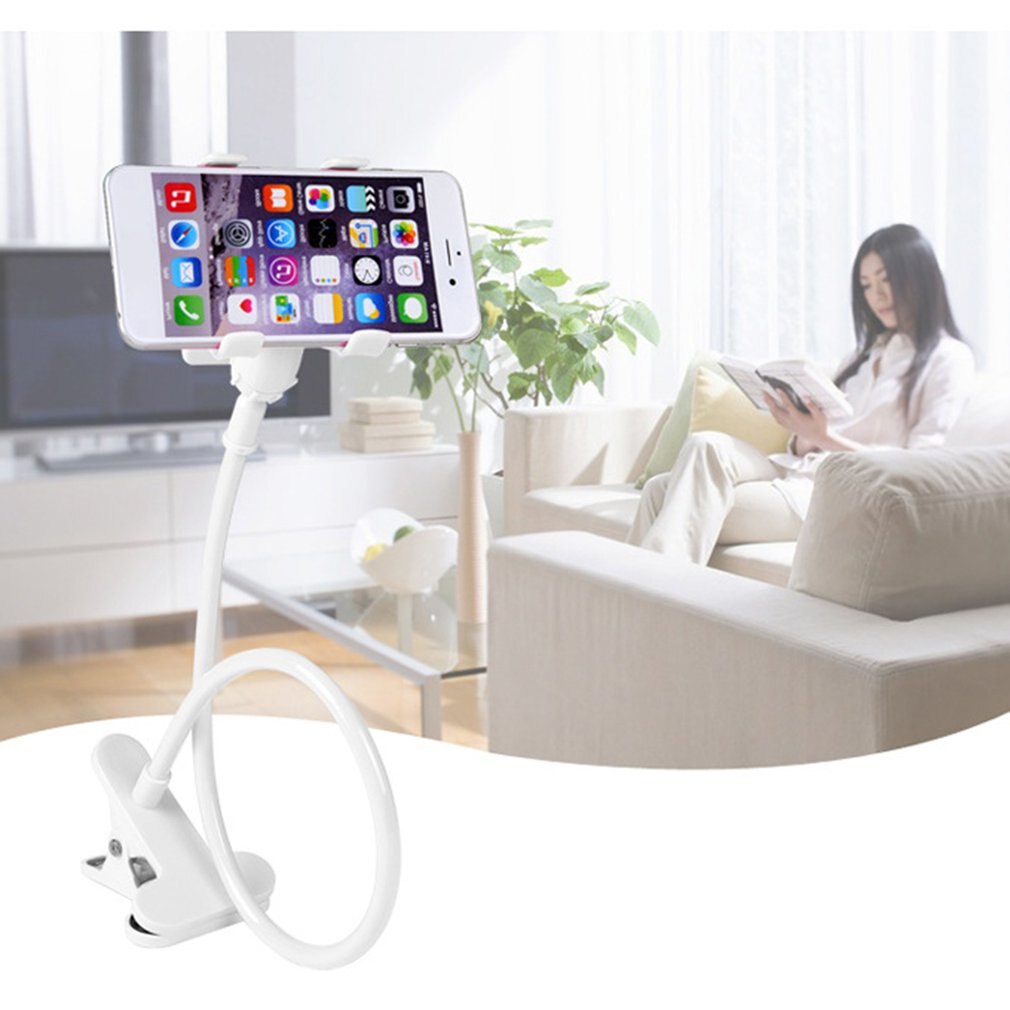 Must Have in Summer !Mobile Phone Holder Ultra Long Coated Polyurethane Multi-Purpose Arm Easy Assembly Rotation Bedside