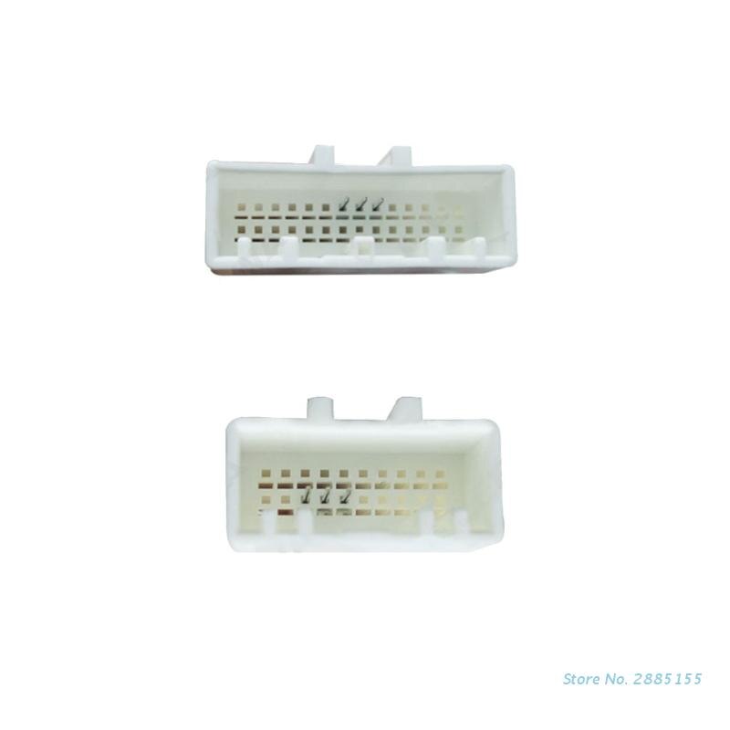 16 Pin Electrical Wire Radio DVD Navigation Wiring Harness Compatible with for toyota Power Speaker Connector Receiver