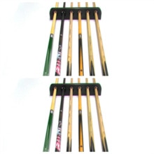 1 paar plastic biljart pool snooker keu houder 6 gaten biljart accessoires keu houder