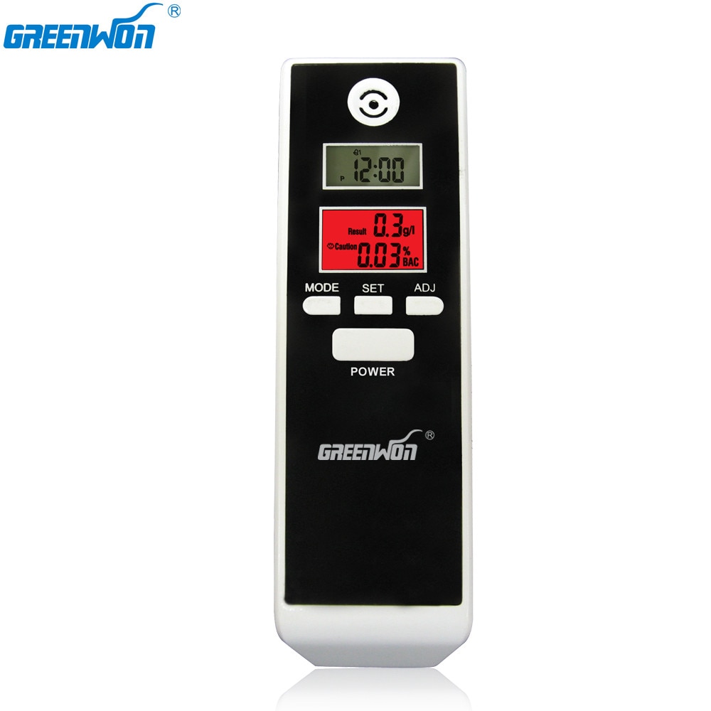 GREENWON dual display alcohol blaastest alcohol tester alcohol meter