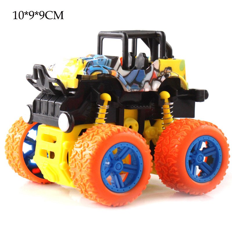 15 Styles Toys Car Mini Inertial Off Road Vehicle Pull Back Children Shock Plastic Friction Stunt Car For Kids Toys Car: 05