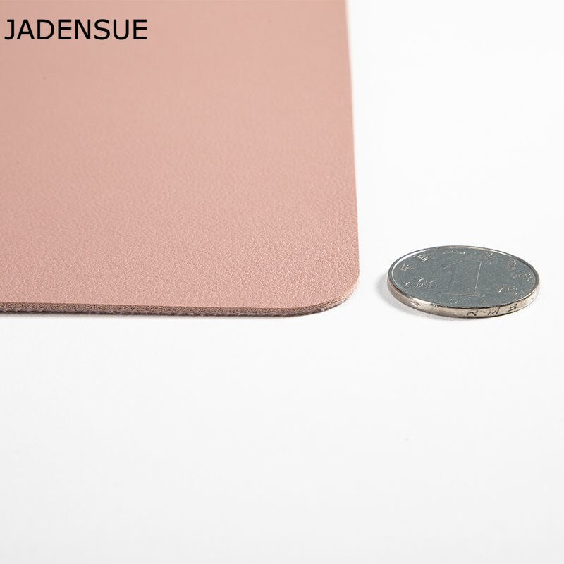Lindo Mouse Pad de cuero de la PU de Color sólido Simple escritorio Mats impermeable de la Oficina alfombrilla de ratón para portátil Juegos de ordenador Deskpad