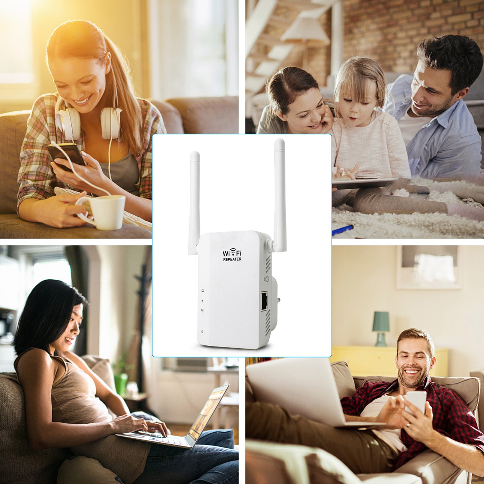 VONETS WLAN Verstärker Mbps 2,4 GHz WiFi Internet-Signal Booster Verstärker 802,11 b g n Verstärker Palette Verlängerung für Hause büro