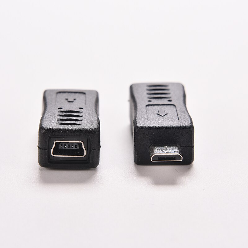 1pcs Mini USB Female to Micro USB Male F/M Adapter Data Charger Converter Connector