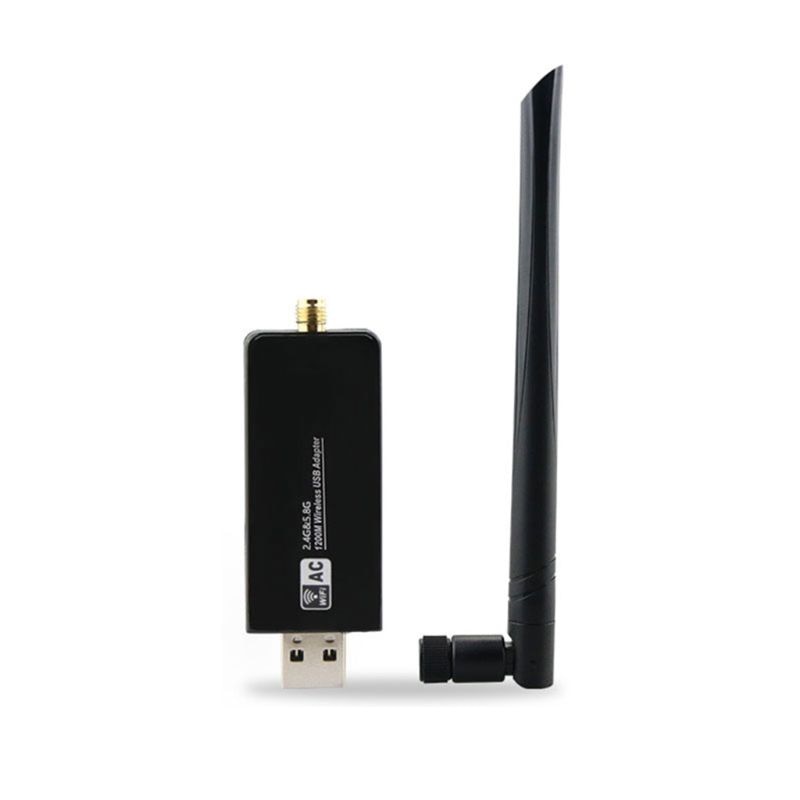Dual Band 2.4G/5G WiFi USB3.0 Adapter RTL8812AU Chip Wireless AC High Gain Antenna Net-work Card for Desktop Laptop