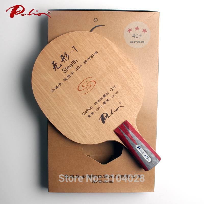 Palio official stealth -1 stealth 01 bordtennisblad snabb attack med loop bra kontroll racketsporter