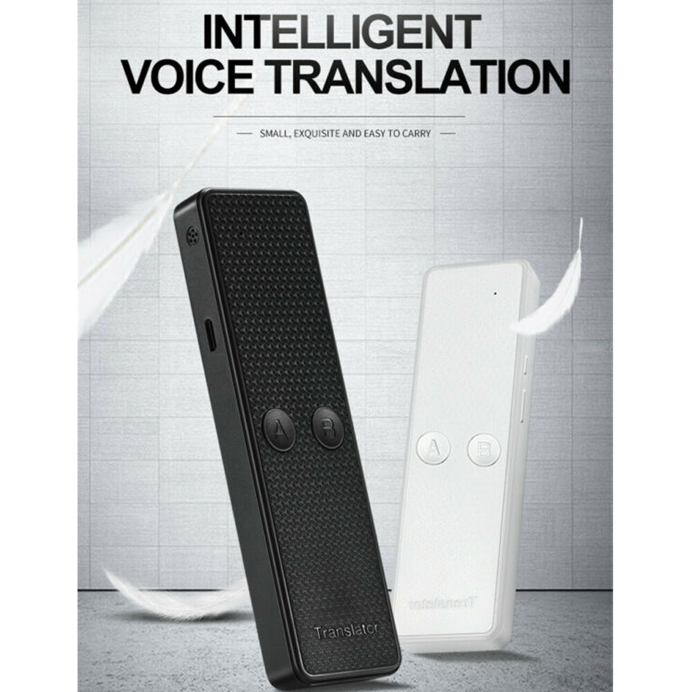 Newest K6 Translator 68 Language Instant Voice Translator Wireless Bluetooth Travel Translator Portable Two-way Language Learner