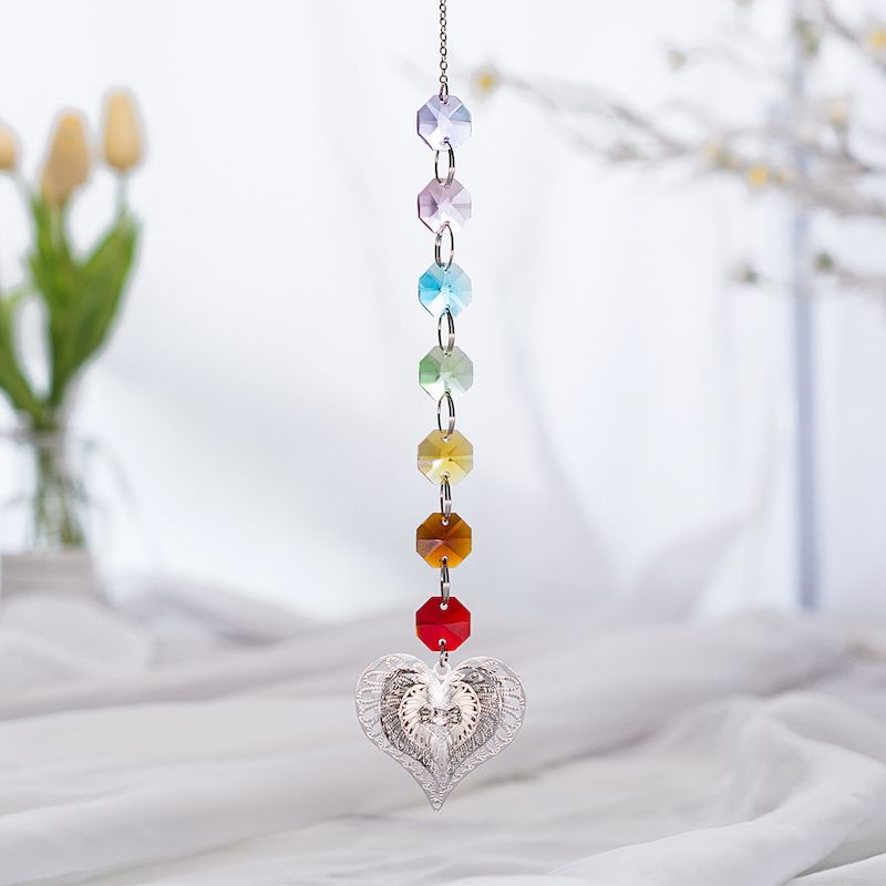 Suncatcher Metalen Hart Hanger Opknoping Sieren Cr... Grandado