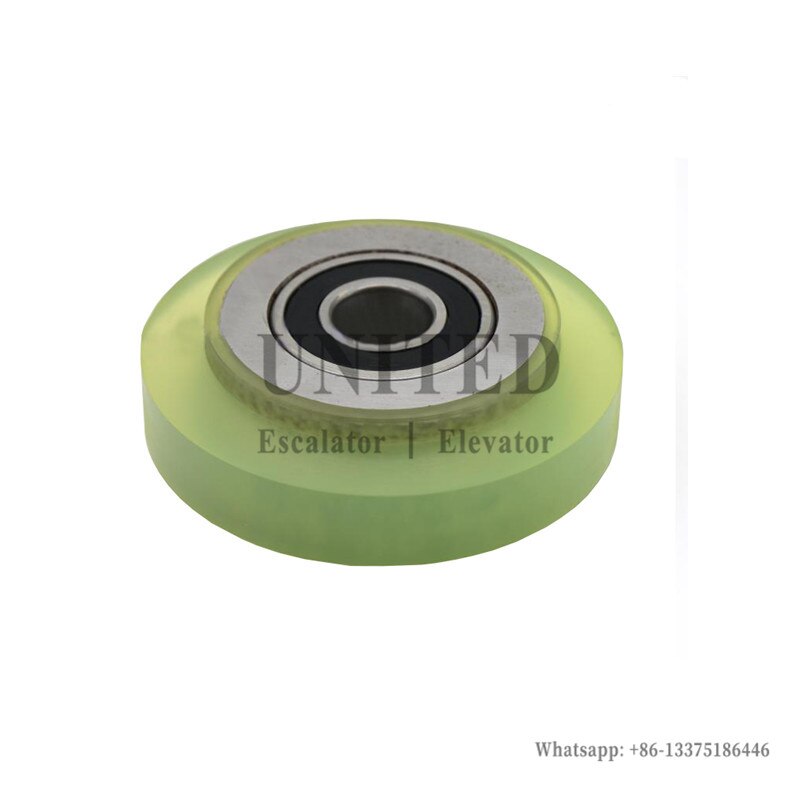 Elevator High Speed Guide Roller OD100mm W34mm 6204